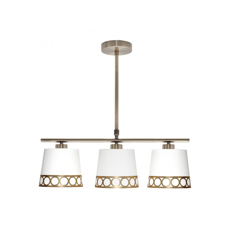 Lámpara Dalia oro 3xE14 Fabrilamp